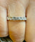 Bague 56 Alliance vintage en or blanc 18 carats et diamants, taille 56 58 Facettes