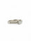 Bague 54 Solitaire - Bague en or blanc 18 carats et diamants 58 Facettes