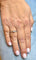 Bague 54 Solitaire - Bague en or blanc 18 carats et diamants 58 Facettes