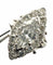 Bague 49 Bague marquise ancienne en or blanc 18 carats et diamants 58 Facettes