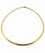 Collier Collier maille Oméga semi-rigide en or jaune 18 carats 58 Facettes
