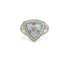 Bague 49 Mauboussin Dream My Love - Bague en or blanc 18 carats, diamants et aigue-marine 58 Facettes