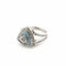 Bague 49 Mauboussin Dream My Love - Bague en or blanc 18 carats, diamants et aigue-marine 58 Facettes