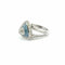 Bague 49 Mauboussin Dream My Love - Bague en or blanc 18 carats, diamants et aigue-marine 58 Facettes