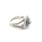 Bague 49 Mauboussin Dream My Love - Bague en or blanc 18 carats, diamants et aigue-marine 58 Facettes