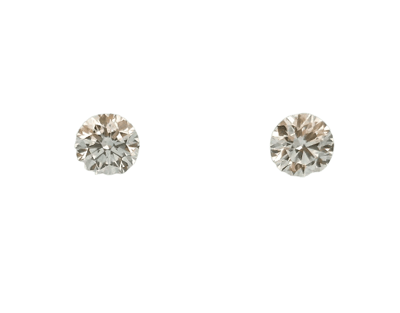 Boucles d'oreilles Lot de 2 diamants GIA pour puces d’oreilles 58 Facettes