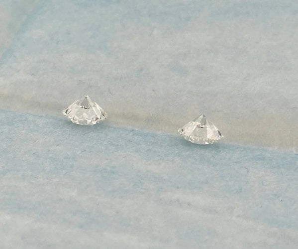 Boucles d'oreilles Lot de 2 diamants GIA pour puces d’oreilles 58 Facettes
