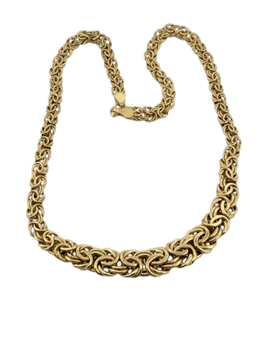 Collier Collier maille royale en or jaune 18 carats (750/1000) 58 Facettes