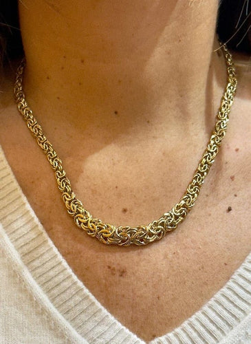 Collier Collier maille royale en or jaune 18 carats (750/1000) 58 Facettes