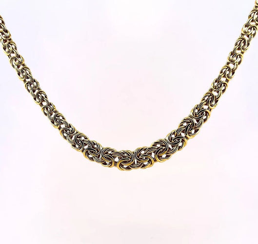 Collier Collier maille royale en or jaune 18 carats (750/1000) 58 Facettes