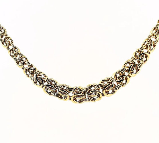 Collier Collier maille royale en or jaune 18 carats (750/1000) 58 Facettes