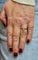 Bague 54 Solitaire - Bague en or blanc 18 carats avec diamant taille émeraude 58 Facettes