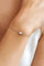 Bracelet Bracelet solitaire en or blanc 18 carats avec diamant 58 Facettes