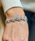 Bracelet Bracelet haute joaillerie en platine, or blanc et diamants 58 Facettes