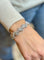 Bracelet Bracelet haute joaillerie en platine, or blanc et diamants 58 Facettes