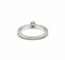 Bague 54.5 Solitaire 6 griffes - Bague en or blanc 18 carats et diamant 58 Facettes