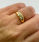 Bague 67 Chevalière homme en or bicolore 18 carats et diamant 58 Facettes