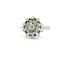 Bague 52 Bague marguerite en or blanc 18 carats et diamants 58 Facettes