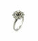 Bague 52 Bague marguerite en or blanc 18 carats et diamants 58 Facettes