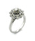 Bague 52 Bague marguerite en or blanc 18 carats et diamants 58 Facettes