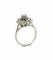 Bague 52 Bague marguerite en or blanc 18 carats et diamants 58 Facettes
