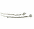 Boucles d'oreilles Boucles d’oreilles pendantes ailes d’anges en or blanc et diamants 58 Facettes