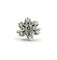 Bague 54 Bague multi-diamants en or blanc 18 carats 58 Facettes