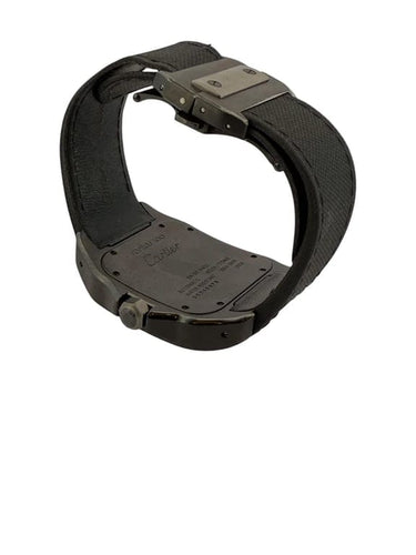 Montre Cartier Santos 100 - Montre en acier et titane 33 x 44 mm 58 Facettes