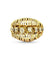 Bague 56 Bague antique XIXe siècle en or jaune 18 carats et diamants 58 Facettes