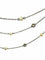 Collier Collier 3 rangs en or jaune 18 carats, diamants taille old cut et perles fines 58 Facettes
