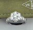 Bague 52 Van Cleef & Arpels Fleurette - Bague en or gris 18 carats et diamants 58 Facettes