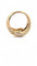 Bague 58 Bague Toi et Moi bombée en or jaune 18 carats et diamants 58 Facettes