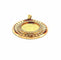 Pendentif Pendentif pièce 20 francs Coq en or 18 carats et diamants 58 Facettes