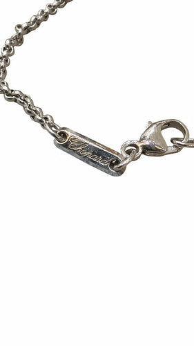 Collier Chopard Happy Diamonds - Collier en or blanc 18 carats et diamants 58 Facettes