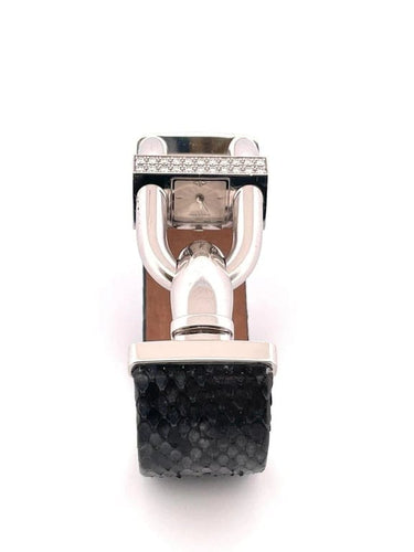 Montre Van Cleef & Arpels - Montre Cadenas en or blanc et diamants 58 Facettes