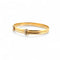 Bracelet Cartier - Bracelet jonc Double C en or jaune et blanc et diamants 58 Facettes