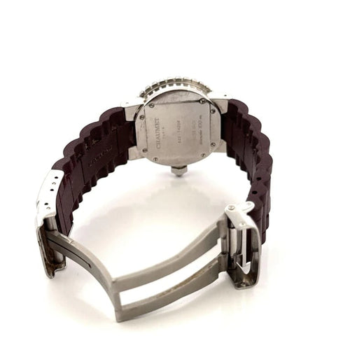 Montre Chaumet Class One - Montre à quartz avec saphirs roses et diamants 58 Facettes