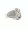 Bague 57 Bague infini en or blanc 18 carats et diamants naturels 58 Facettes
