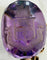 Pendentif Pendentif héraldique ancien en or jaune 18 carats et améthyste gravée 58 Facettes