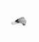 Bague 51 Bague croisée en or blanc 18 carats et diamants 58 Facettes
