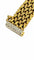 Bracelet Bracelet ancien maille tressée en or jaune 18 carats et diamants 58 Facettes