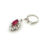 Bague 55 Bague marquise en or avec diamants et rubis naturel 58 Facettes