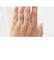 Bague 51 Cartier Juste un Clou - Bague en or gris 18 carats et diamants 58 Facettes