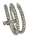 Bague 51 Cartier Juste un Clou - Bague en or gris 18 carats et diamants 58 Facettes