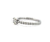 Bague 53 Cartier - Solitaire en platine 950 avec diamants 58 Facettes