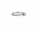 Bague 53 Cartier - Solitaire en platine 950 avec diamants 58 Facettes