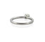 Bague 53 Cartier - Solitaire en platine 950 avec diamants 58 Facettes