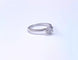 Bague 57 Bague solitaire en or blanc 18k et diamant 0,85 ct 58 Facettes SOLO.0.85ct-