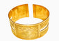 Bracelet Bracelet manchette rigide en or jaune 18 carats 58 Facettes RA-73/1