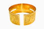 Bracelet Bracelet manchette rigide en or jaune 18 carats 58 Facettes RA-73/1